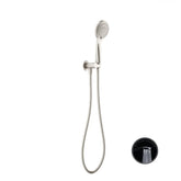 Nero Opal Air Shower on Bracket - Brushed Nickel